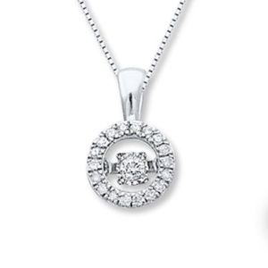 Diamonds in rhythm necklace